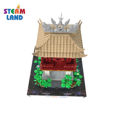 Bộ Lắp Ráp Mô Hình Steamland - Khuê Văn Các | 666 Chi Tiết | Quà Lưu Niệm Đặc Biệt Cho Trẻ Từ 6 Tuổi | Chất Liệu Nhựa ABS An Toàn