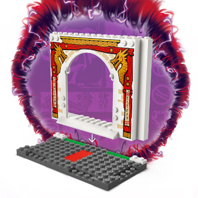 LEGO NINJAGO 71831 Đồ Chơi Lắp Ráp Đền Ninja Spinjitzu (158 Chi Tiết)