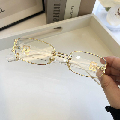 Gọng Kính xinh, Kính giả cận, Kính Mắt vuông Trong suốt chống nắng chống UV thời trang Korea + tặng tuavit Kính Xinh mini đa năng