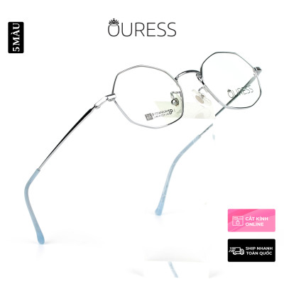 Gọng kính titanium 1249 thời trang nam nữ siêu nhẹ siêu bền OURESS