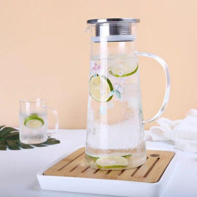 Bình nước thủy tinh siêu chịu nhiệt đổ nước nóng không vỡ(115,114 )