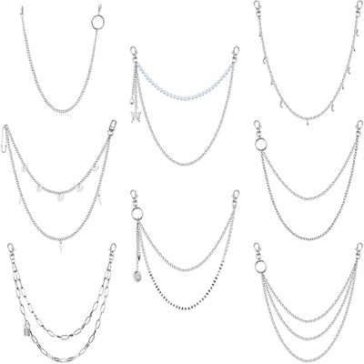 Chuỗi xích đeo quần jeans phong cách hip hop Âu Mỹ nhiều kiểu mẫu mới hot hit