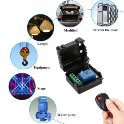 BỘ ĐIỀU KHIỂN BẬT TẮT ĐIỆN TỪ XA MÁY BƠM NƯỚC BÓNG ĐÈN