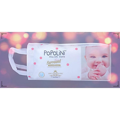  Combo 6 bịch tã quần POPOLINI size XXL 40 miếng dành cho bé 