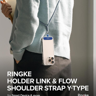 Dây đeo RINGKE Holder Link Flow Shoulder Strap Y-Type - Hàng Chính Hãng