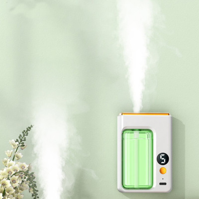 Máy phun sương tinh dầu Rhino H601 tạo ẩm 5 chế độ, tích điện, nhỏ gọn, dán tường - Hàng chính hãng