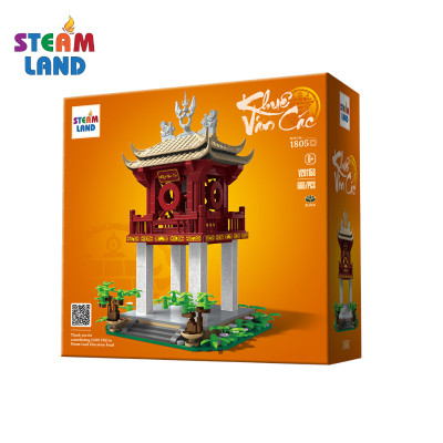 Bộ Lắp Ráp Mô Hình Steamland - Khuê Văn Các | 666 Chi Tiết | Quà Lưu Niệm Đặc Biệt Cho Trẻ Từ 6 Tuổi | Chất Liệu Nhựa ABS An Toàn