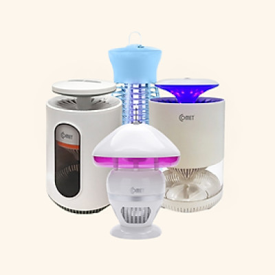 Đèn Bắt Muỗi Côn Trùng Đa Năng COMET Thu Hút Diệt Đuổi Côn Trùng, Hiệu Quả An Toàn, bảo hành 12 tháng