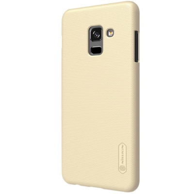 Ốp Lưng Samsung Galaxy A8 Plus 2018 Nillkin (Đen) - Hàng Chính Hãng