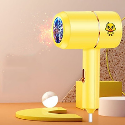 Sấy tóc con vịt vàng mini , phụ kiện làm đẹp không thể thiếu của chị e phụ nữ