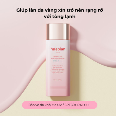 Thanh kem chống nắng nâng tông Stellaria-Vita Rataplan dưỡng sáng và chống tia UV 50ml