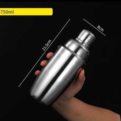 Bình lắc Coktai Inox nhà hàng quán bar pha chế đồ uống nhiều size lựa chọn
