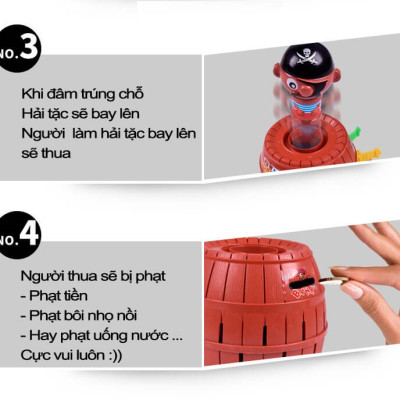 Đồ chơi đâm hải tặc cỡ lớn 24 kiếm cho trẻ em và người lớn giải trí