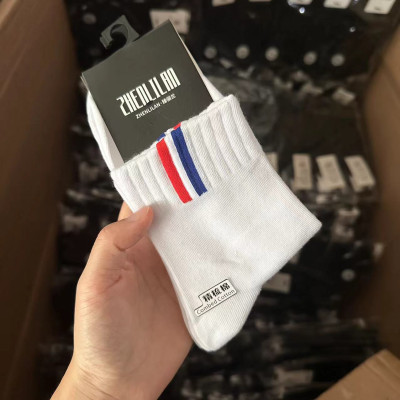 5 đôi tất nam cổ trung sọc cờ thời thượng