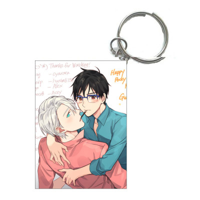 Móc khóa Yuri!!! On Ice COMBO 3 móc ảnh khác nhau ( mẫu giao ngẫu nhiên )