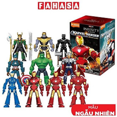 Đồ Chơi Lắp Ráp Mô Hình Marvel Infinity Saga Galaxy - Version 01 Super - Alliance Blokees 81110 (Sản Phẩm Bên Trong Là Ngẫu Nhiên)