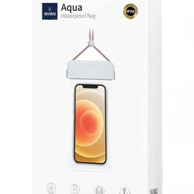 Túi Đựng Điện Thoại WiWU Aqua Chống Nước, Chống Sốc, Khoá Chống Rơi - Hàng Chính Hãng