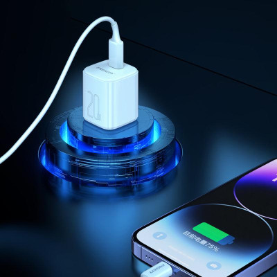 Sạc Nhanh Pisen Quick - Mr White Tiny USB-C 20W