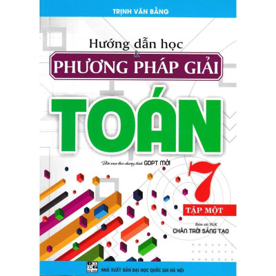 Sách - Combo Hướng Dẫn Học & Phương Pháp Giải Toán Lớp 7 (bám sát sách giáo khoa chân trời sáng tạo - bộ 2 cuốn - HA)
