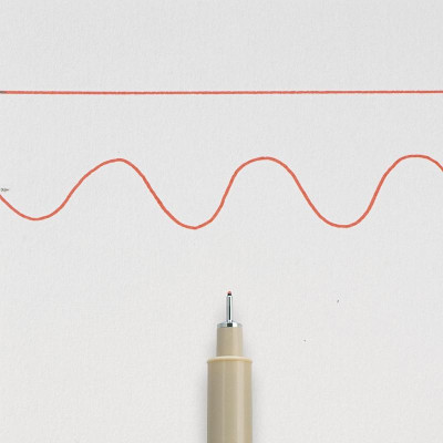 Bút Đi Nét Sakura Pigma Micron 03 XSDK03#19 - Màu Đỏ