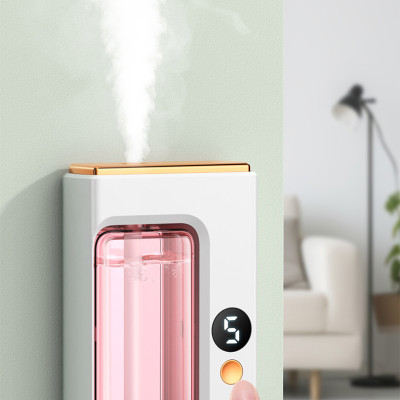 Máy phun sương tinh dầu Rhino H601 tạo ẩm 5 chế độ, tích điện, nhỏ gọn, dán tường - Hàng chính hãng