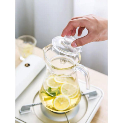 Bình đựng nước thủy tinh có nắp Luminarc G2662, dung tích 1.3L, dùng máy rửa bát | Hàng chính hãng