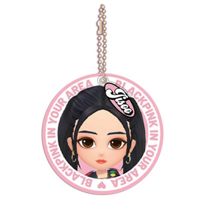 Combo Bộ 4 Móc Khoá Trang Trí Kèm Gương - BlackPink The Game BPTG-2403025 - Đủ Thành Viên