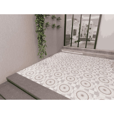 Gạch sân vuờn bán sứ LUSTILE VNRHY0500500002 bề mặt sugar, độ hút nước thấp, kích thước 500mmx500mm, thùng 6 viên - Hàng chính hãng