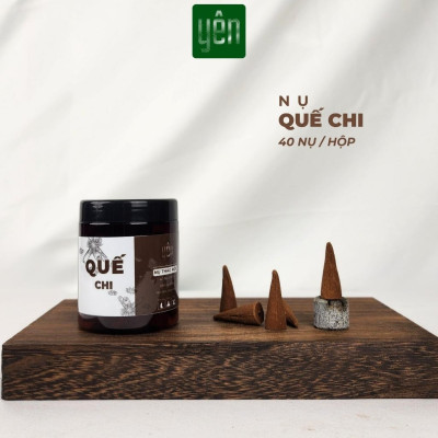 Nụ Quế Chi Sạch Ít Khói Hộp 40 Nụ Yên Tự Nhiên Không Hóa Chất Thờ Cúng Thư Giãn Xông Nhà Tẩy Uế