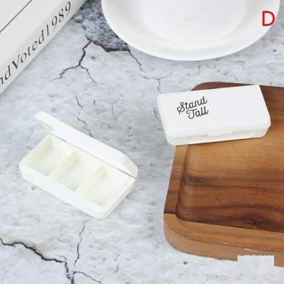 Hộp Đựng Thuốc Mini, Dùng Hàng Ngày, Tiện Dụng, An Toàn, Nhỏ Gọn Mang Theo Túi Quần Và Túi Xách, Tiện Ích Trong Gia Đình. TakyHome 7122