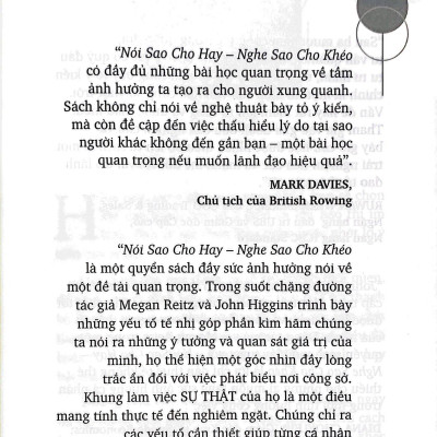 Nói Những Gì Cần Nói Và Nghe Những Gì Cần Nghe - Nói Sao Cho Hay Nghe Sao Cho Khéo