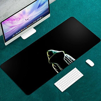 Miếng Lót Chuột Nitendo Mèo Hacke Bí Ẩn Size Lớn - MousePad Trải Bàn Art house_ Hàng chính hãng