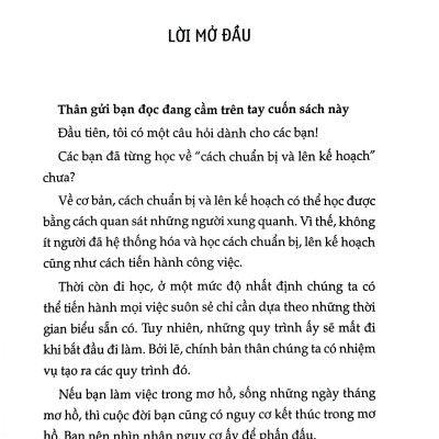 77 Thói Quen Làm Việc Hiệu Quả - Nghệ Thuật Chuẩn Bị Và Sắp Xếp Công Việc