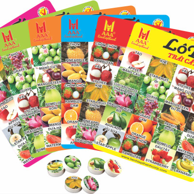 Cờ Lô Tô Trái Cây Liên Hiệp Thành KLTTC 