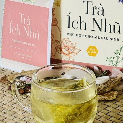 Trà cho mẹ sau sinh Lợi Sữa - Đào Thải sản dịch