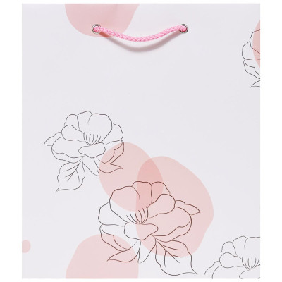 Túi Đựng Quà Camellia - Pretty Pink - 25 x 22 x 8 cm - The Sun 01