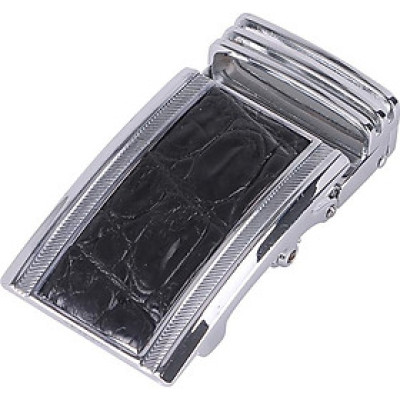 Đầu Khóa Da Cá Sấu 4 Phân Đầu Trắng Huy Hoàng HT9217 - Đen