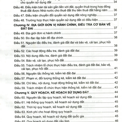 Luật Đất Đai_Quy Định Về Giá Đất, Cho Thuê Đất, Chuyển Mục Đích Sử Dụng Đất Và Bồi Thường, Hỗ Trợ, Tái Định Cư Khi Nhà Nước Thu Hồi Đất