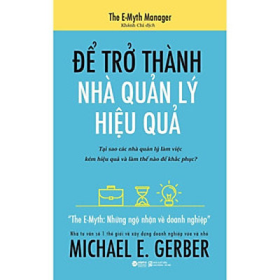 Sách - Để trở thành nhà quản lý hiệu quả (TB 2020)
