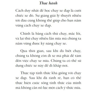 Bí Quyết Sống Tỉnh Thức Trong 8 Ngày