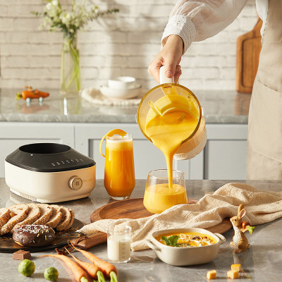 Máy Làm Sữa Hạt Cách Âm Bear PBJ-B10U5 8 Chức Năng Xay Nấu - Hàng Nhập Khẩu