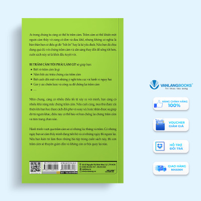 Bị Trầm Cảm Tôi Phải Làm Gì ? - Vanlangbooks