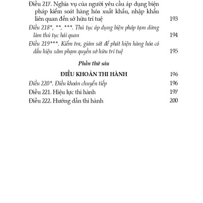 Luật Sở Hữu Trí Tuệ (Hiện Hành) (Sửa Đổi, Bổ Sung Năm 2009, 2019, 2022)