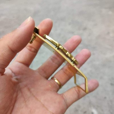 Mặt Khóa THÉP KHÔNG GỈ cho dây thắt lưng da cá sấu LOẠI 1!