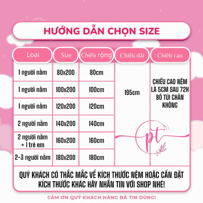 Topper Foam Kingroll Cao Cấp Dày 5cm Có Thun Ràng Đủ Size Giao Màu Ngẫu Nhiên (Tặng Kèm Drap Nệm)