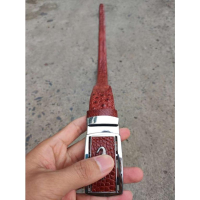 Nịt da Cá sấu - Dây liền hông rất dễ dùng! (mặt bạc)