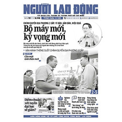 Nhật báo Người Lao Động từ ngày 14-07-2025 đến 20-07-2025