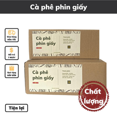 Cà Phê rang xay Phin Giấy Big Dream blend 80% Robusta và 20% Arabica Cafe nguyên chất pha phin đậm hương vị truyền thống