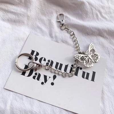 Chain xích cánh bướm đeo đai quần đeo thắt lưng phụ kiện unisex cool phong cách hip hop punk