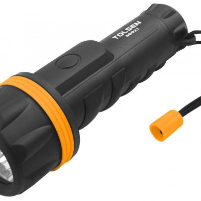 ĐÈN PIN CÁN BỌC NHỰA 7 LED DÙNG PIN TOLSEN 60021 - HÀNH CHÍNH HÃNG